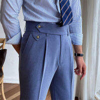 Customized Gentleman Elegant And Comfortable Mens Trousers