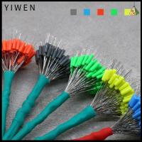 YIWEN 200pcs อุปกรณ์เสริมสายแท็กเกิล ตัวหยุดทุ่นตกปลา อุปกรณ์สำหรับตกปลา ลอยลอยได้ ถั่วอวกาศ ของใหม่ ศูนย์กลางสูง ถั่วยาง ทะเลสาบแม่น้ำทะเล