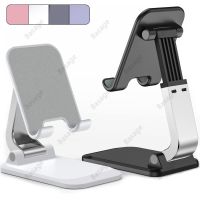 Cell Phone Stand for Desk Foldable Phone Holder Height Angle Adjustable Compatible with Samsung Kindle iPhone ipad xiaomi