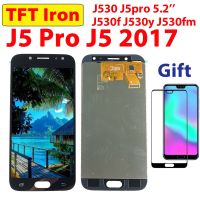 【☄New Arrival☄】 jing0saf 5.2 ทดสอบ Tft Iron สำหรับ Samsung Galaxy J5 Pro J530f แอลซีดีดีจิไทเซอร์แสดงผลหน้าจอสัมผัสสำหรับ Samsung J530 J5pro Lcd โลหะ J5