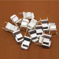 10pcs PCB Soldering Mount 6x30mm Fuse Holder Clip Chassis 6mmx30mm Tinned Brass 0.4mm Thickness