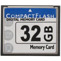 Professional 32GB Compact Flash Memory Card(White&amp;Blue)