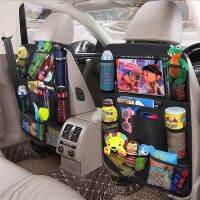 Car Seat Back Organizer Protector Cover for Children Multi-Pocket Organizers Tablet Holder Storage Bag Universal Car Accessories