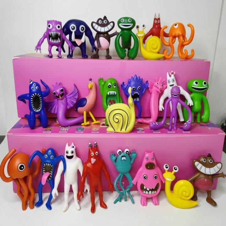 6Pcs-12Pcs/Set Banban Garden Monster Figures PVC Model Dolls Baby