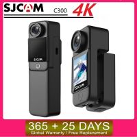 SJCAM กล้องแอคชั่นแคมเมราแบบพกพา C300 4K 30FPS 6-ไจโรแกนเสถียรภาพของภาพการมองเห็นได้ในเวลากลางคืนสุด5G WiFi รีโมทกล้องวงจรปิดระบบเน็ตเวิร์คกล้อง DV การเคลื่อนไหว