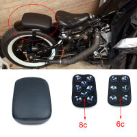 For Harley Dyna Sportster Softail Touring Motorcycle Rear Passenger Cushion Pillion Seat Pad Suction Cups PAD Seat