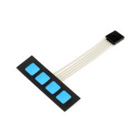 10pcs 4 Key Matrix Membrane Switch Keypad Keyboard Control Panel SCM Extended Keyboard for Arduino 1x4 No Words