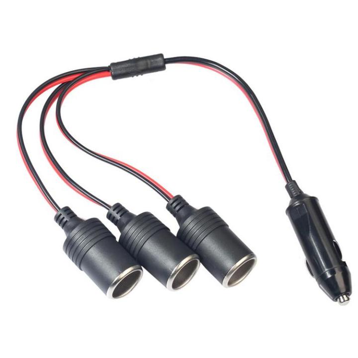 lighter-socket-plug-40cm-12v-24v-car-adapter-splitter-stable-female-socket-plug-connector-multifunctional-1-to-3-ports-lighter-socket-splitter-for-large-and-small-cars-thrifty