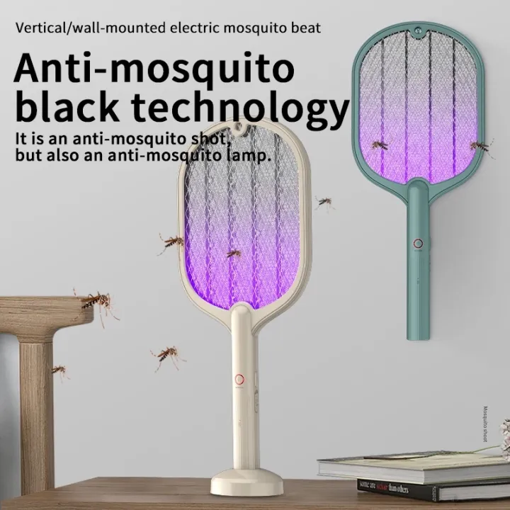918 Electric Shock Mosquito Lamp Mosquito Swatter Fly Swatter Portable