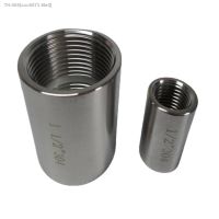 ☢●☫ High Pressure 1/8 1/4 3/8 1/2 3/4 1 1-1/2 2 BSP NPT Female 304 316 Stainless Steel Round Coupler Pipe Fitting Connector