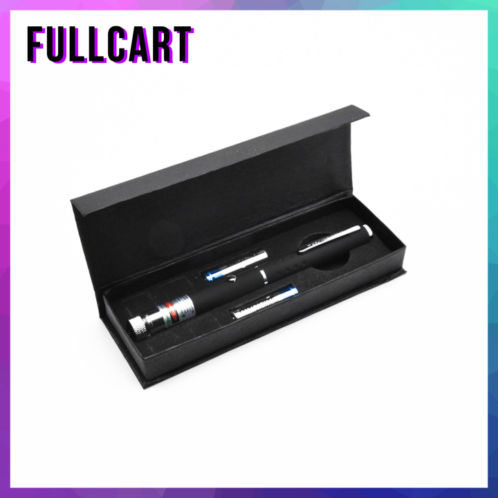 green-laser-pointer-เลเซอร์พอยเตอร์-เลเซอร์-เลเซอร์แรงสูง-เกรดทหาร-ยิงไกลกว่า-3-กม-แรงกว่าพอยเตอร์ทั่วไป-เลเซอร์พกพา-เห็นเส้นสีเขียวชัด-by-fullcart