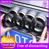 SP กระจังหน้ารถ4แหวนรถด้านหลัง Audi สติกเกอร์ A4 A6 Q7 Q5 Q3 TT A4L A6L