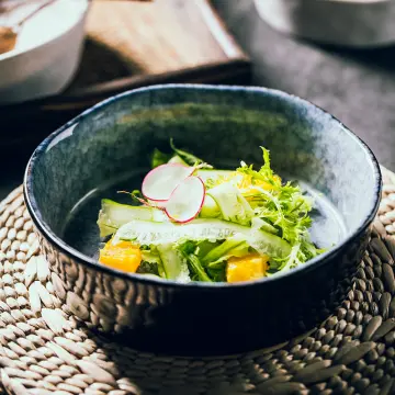 Colourful salad bowl