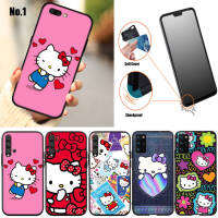 45GNN Hello Kitty อ่อนนุ่ม High Quality ซิลิโคน TPU Phone เคสโทรศัพท์ ปก หรับ Huawei P10 P20 P30 Pro Lite Y5P Y6 Y6P Y7A Y8P Y9A Y8S Y9S Y7 Y9 Prime