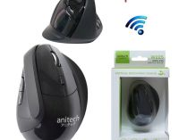 Anitech W225 เม้าส์ไร้สาย Ergonomic design เมาส์เพื่อสุขภาพ