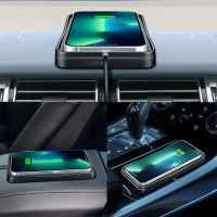 15W Wireless Charger Car Fast Charging Pad สำหรับ 14 13 12 11 Pro Xs Max X XR 8 Plus Ulefone Doogee Samsung หมายเหตุ9 S21