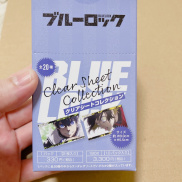 thẻ nhân phẩm Blue lock Clear Sheet collection