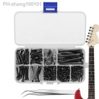 Pickguard Screws 150PCS Pick Guards Scratch Plate Mounting Screws Guitar Screws Kit Replacement Screws For Tuner Machine Head