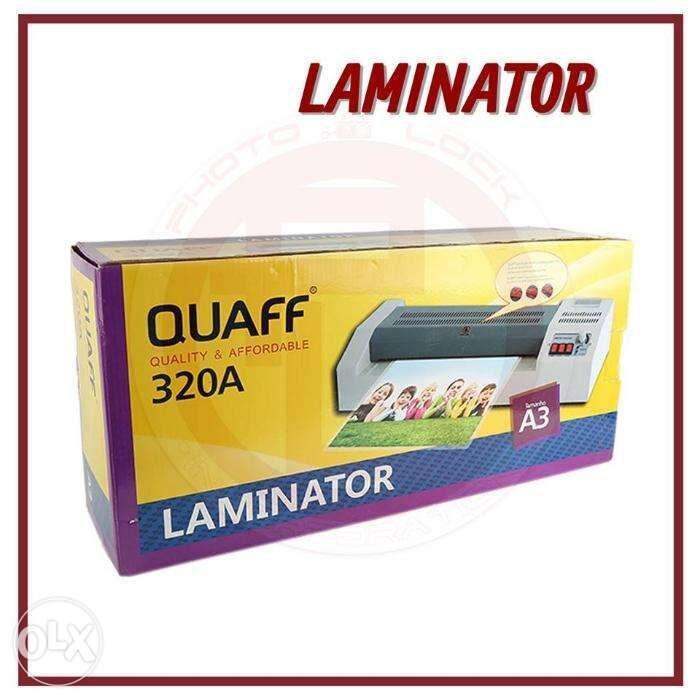 Quaff A3 Laminator Hot And Cold Laminating Machine Also For A4 And