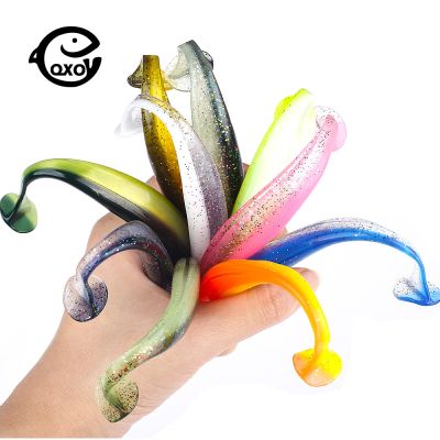 QXO 10Pcs/lot 13CM Soft Lure Silicone Worm Bait Float Swimbait Accessories Goods For Fishing Minnow Fish Tackl