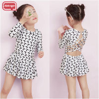 IQANGEL Childrens swimsuit, girls one-piece summer skirt, cute princess, little boy, middle and big children, Korean Internet celebrity baby swimsuit