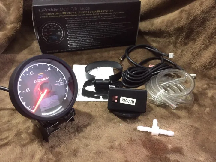 Greddy Multi D/A Gauge (Vacuum) 7 colors Lazada PH