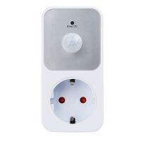 1 Piece PIR Sensor Socket Lamp Holder 110-240V PIR Infrared Detection 120° Degree Wide Angle Automatic Induction EU Plug