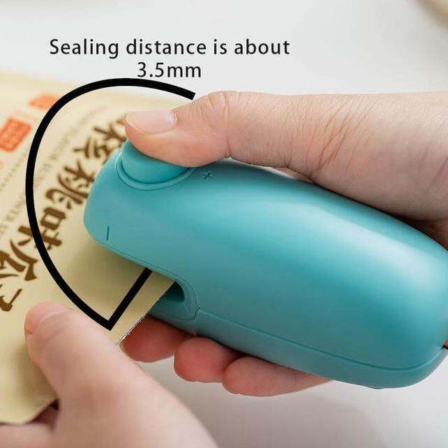 【Hot sales】 USB Charging Sealing Machine Mini Heat Sealer Upgraded 2 in