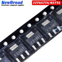 10PCS FZT857TA NPN 300V 3.5A SOT-223 FZT957TA PNP 300V 1A Opposite tube Bipolar transistor WATTY Electronics