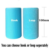 10CM Width Azure Sky Blue Nylon Fastener Tape No Adhesive Sewing accessories Loop Hook Sticker Strip Clothing Stick Tape Strap