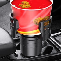 4 in 1 Car Cup Holder Expander 360° Rotating Space Saving Universal Cupholder