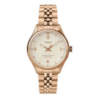 Timex TW2T36500 Waterbury Traditional นาฬิกาข้อมือผู้หญิง สายสแตนเลส Rose Gold-Tone