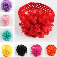 Baby Flower Hairband Baby Kids Girls Lace Flower Hairband Headband Dress Up Head Band Accesories For Girls Infant Hair Band 2023