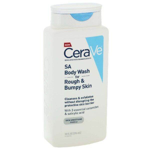 CeraVe SA Body Wash for Rough & Bumpy Skin 10fl.oz/296ml Lazada PH