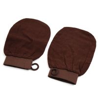 【cw】 2Pcs Shower Sauna Dead Hard Exfoliator Exfoliating Massage Mitt Back Scrubber