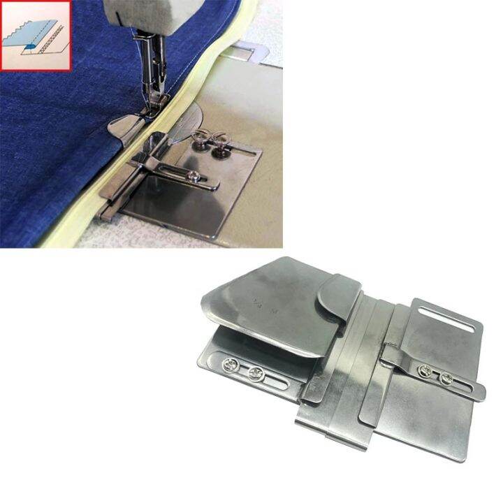 Upper Zipper Hemming Attachment For Industrial Sewing Machine Zipper