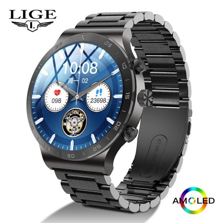 zzooi-lige-amoled-watch-for-men-smart-watch-bluetooth-call-smartwatch-sports-fitness-heart-rate-music-clock-waterprof-hd-screen-new