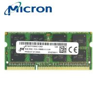 DDR3L ยี่ห้อใหม่ไมครอนของแท้8GB 1600Mhz PC3L-12800 1.35V สำหรับหน่วยความจำ RAM ของแล็ปท็อป204pin แรงดันต่ำ