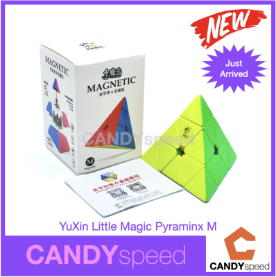 YuXin Little Magic Pyraminx M *มีแม่เหล็ก*| รูบิคสามเหลี่ยม Magnetic | By CANDYspeed
