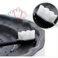 ?แปรงสีฟันขนนุ่ม? เส้นใย แปรงสีฟันญี่ปุ่น แปรงสีฟัน แปรงฟัน ด้ามจับถนัดมือ มีปุ่มกันลื่น wb99.