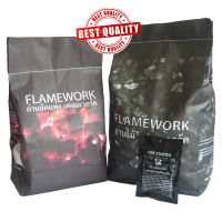 FLAMEWORK BBQ Charcoal Set ชุดถ่านจุดไฟบาร์บีคิว  ต้ม ตุ๋น ปิ้ง ย่าง ประกอบอาหาร Camping