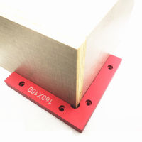 Aluminum Square Right Angle 90 Degree L-shaped Auxiliary Fixture Positioning Panel Fixing Clip Woodworking Carpenter Tools