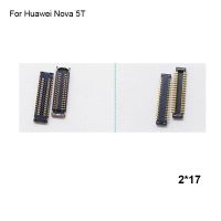 ขั้วต่อ FPC 2pcs สําหรับ Huawei Nova 5T หน้าจอแสดงผล LCD บนสาย Flex บนเมนบอร์ดเมนบอร์ดสําหรับ Huawei Nova 5 T