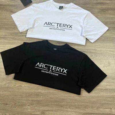 ✵ Arcteryx เสื้อยืดแขนสั้นสำหรับชายนกพิมพ์ลายเสื้อยืดแฟชั่นแฟชั่นฤดูร้อนสำหรับคู่รัก