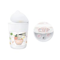 Mini Cup Noodle Air Humidifier Wireless Electric Mist Maker 300ML Air Diffuser Aroma Purifier With Lamp Light For Home Office