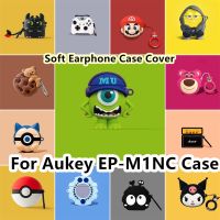 READY STOCK! For Aukey EP-M1NC Case Anime Cartoon Styling for Aukey EP-M1NC Casing Soft Earphone Case Cover