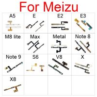 Power amp; Volume Flex Cable For Meizu A5 E E2 E3 M8 Lite Max Metal Note 8 9 S6 V8 X X8 Power Side Button Switch Audio Control Flex