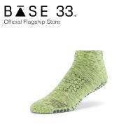 Base33 เบส33 ถุงเท้ากีฬาระดับตาตุ่ม รุ่น Grip Low Rise Electric