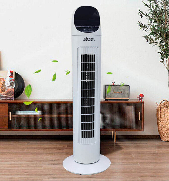 พร้อมส่ง-xldnke-dc-frequency-tower-fan-พัดลมทาวเวอร์-สามารถใช้รีโมทได้-ปรับได้-3-โหมด-มุมกว้าง-150-องศา-พัดลมฟอกอากาศ-พัดลมไร้ใบพัด