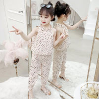 12 Summer New 5 Childrens Clothing 3 Girls Clothes 9 Childrens Suit 8 Fashion Shirt + Pants 2 Suit Teenage Girls Clothing 4-6y